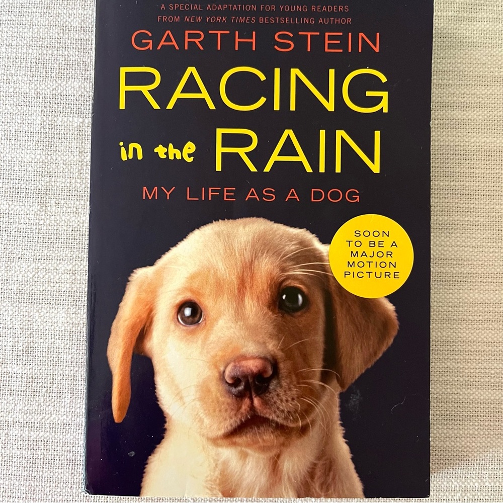 Racing in the Rain My Life as a Dog Novel by Garth Stein Softcover